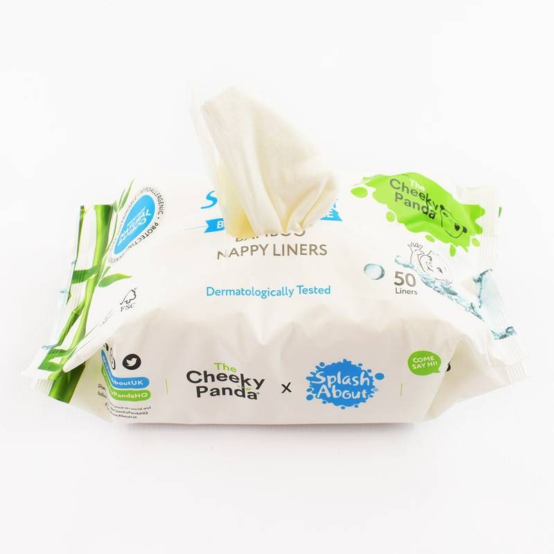 Nappy Liners - 100% biologisch abbaubare Windeleinlagen aus Bambus