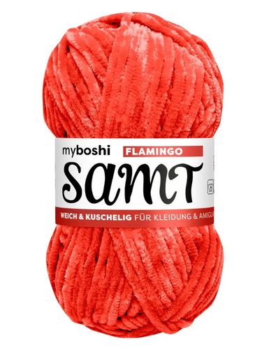 myboshi Samt Flamingo in Orange - 831