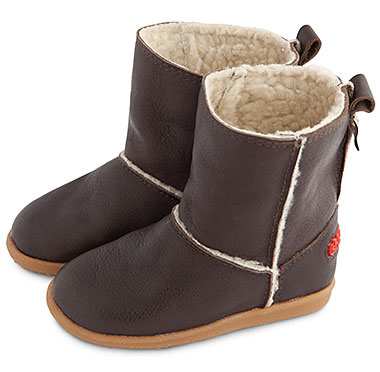 SMY52 Shooshoos Winterboots Leather Brown