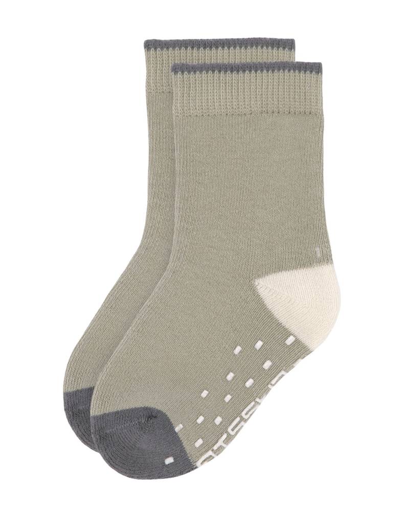 LÄSSIG Anti-Slip-Socks "Blue" in Helloliv