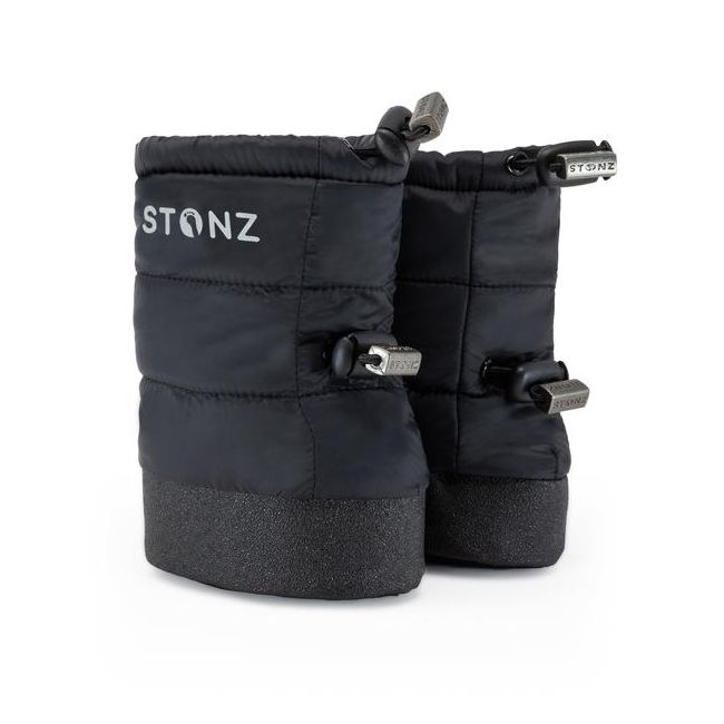 STONZ Baby Puffer Booties Black