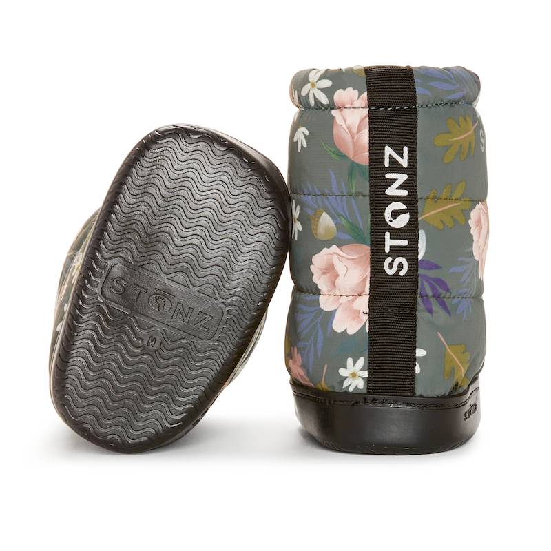 Puffer-Booties-Woodland-Sohle Rutschfeste, leichte PLUSfoam-Sohle der Stonz Puffer Booties "Woodland"