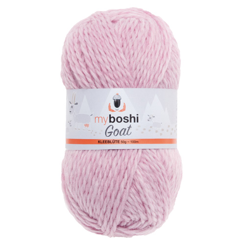 myboshi Goat Kleeblüte - Kaschmirwolle in rosé