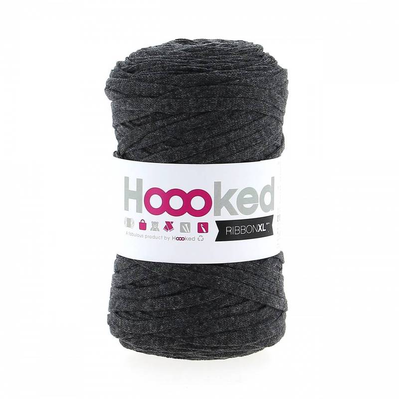 Hoooked Ribbon XL - Charcoal Anthracite