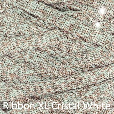 RibbonXL Lurex - Cristal White