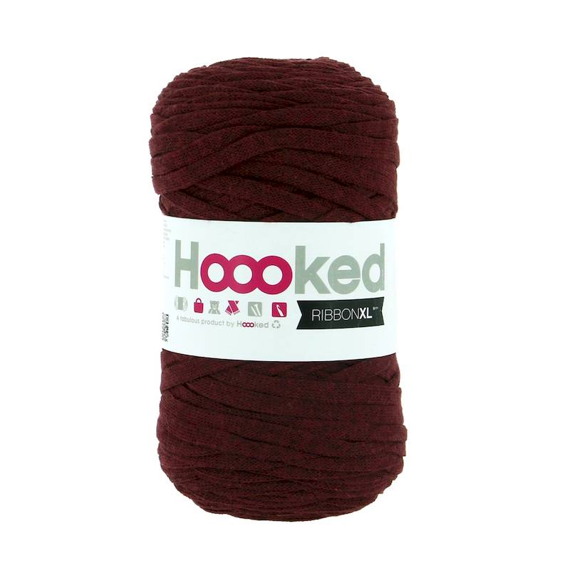 Hoooked Ribbon XL - Maroon Rust