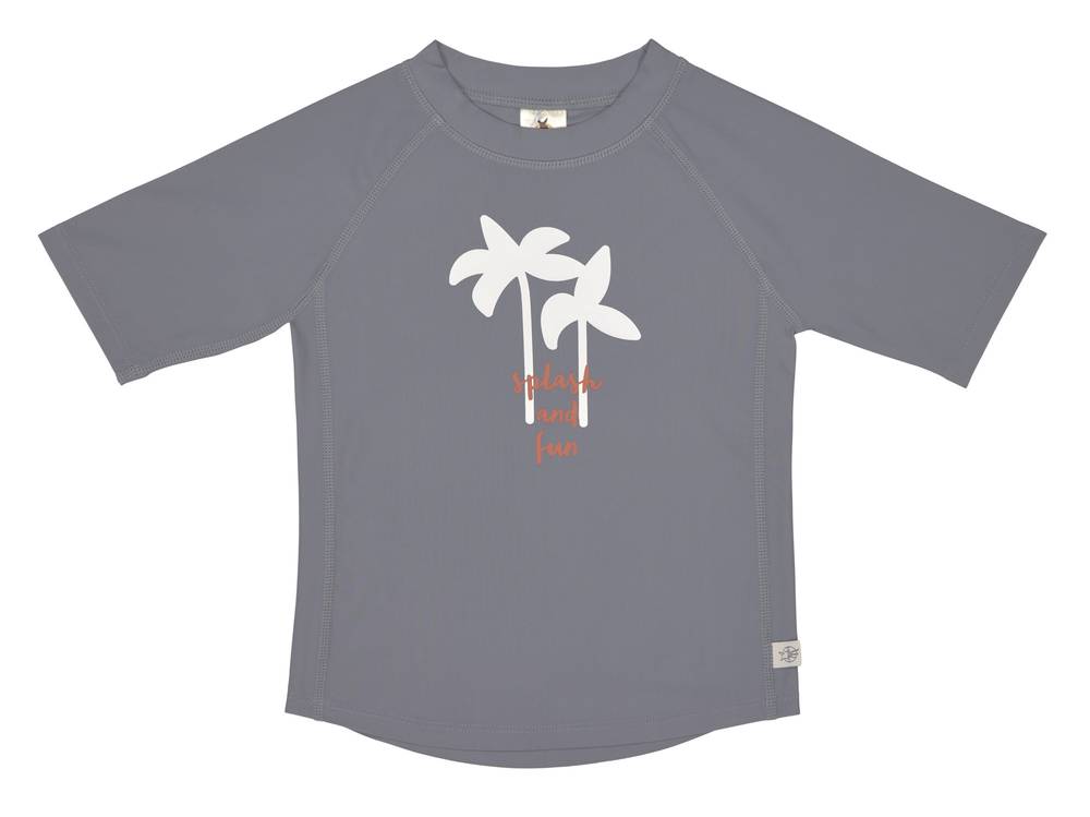 LÄSSIG UV-Shirt "Palms Grey" für Jungs und Mädchen