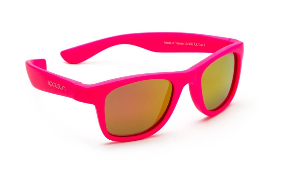 KOOLSUN Kids Sonnenbrille Wave neonpink