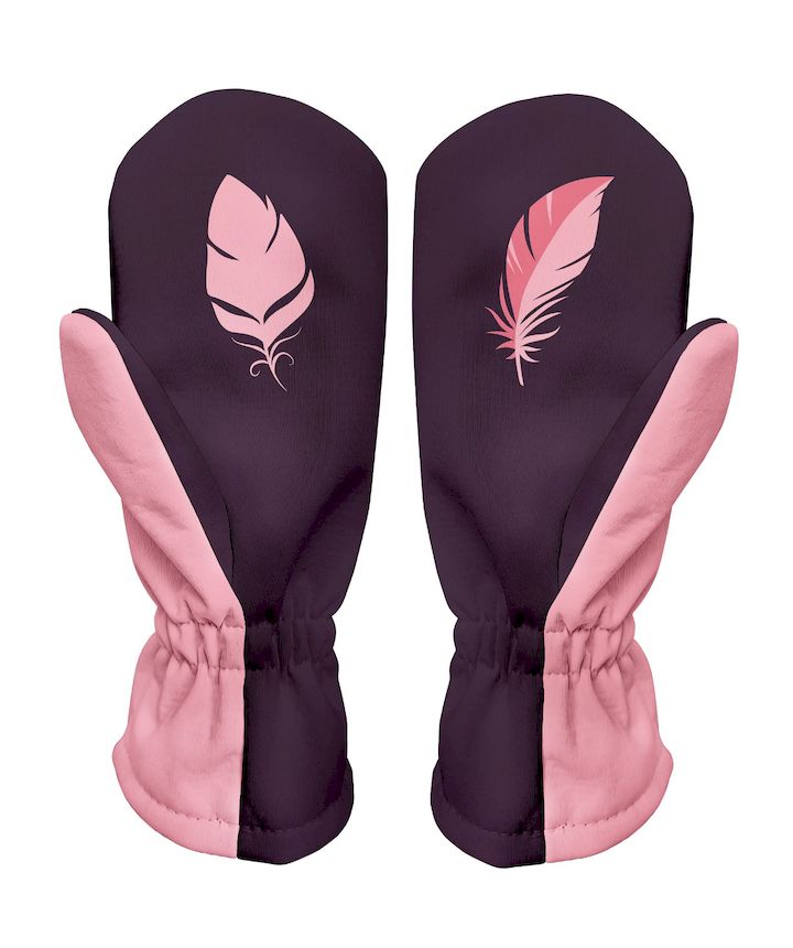 Softshell Handschuhe Owl Violet