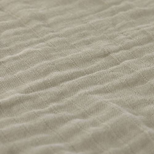 Stoff des LÄSSIG Bademantel Muslin Olive