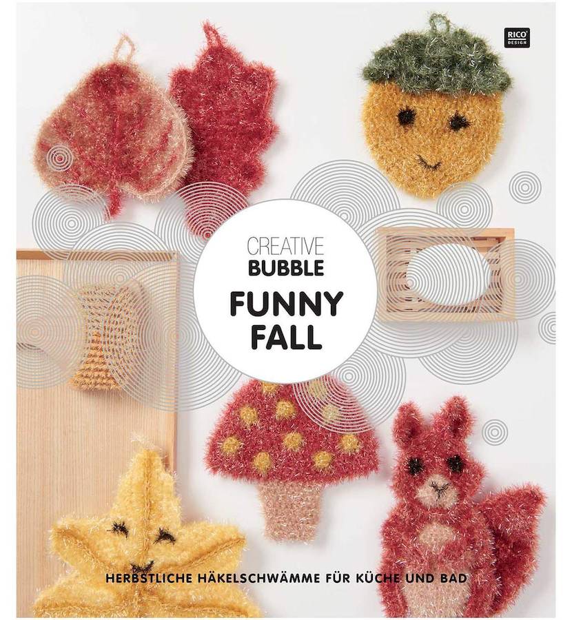 Rico Design Creative Bubbles Anletiungsheft "Funny Fall"