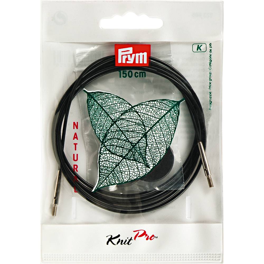 Prym "Natural" Seil für Rundstricknadelspitzen 150 cm