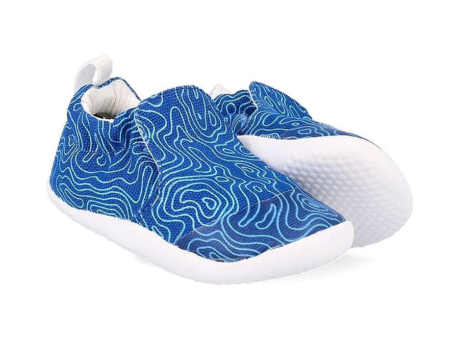 Lauflernschuhe Bobux Xplorer Scamp Organic "Snorkel" in Blau