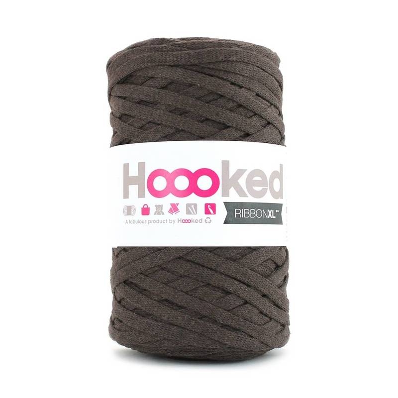 Hoooked Ribbon XL - Tabacco Brown