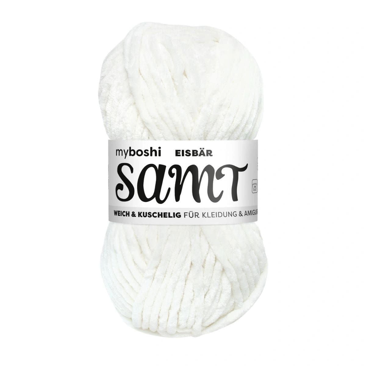 myboshi SAMT Eisbär in schneeweiss