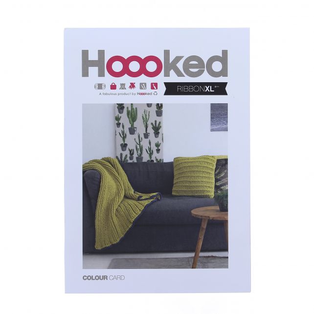 Cover der Hoooked Ribbon XL Farbkarte