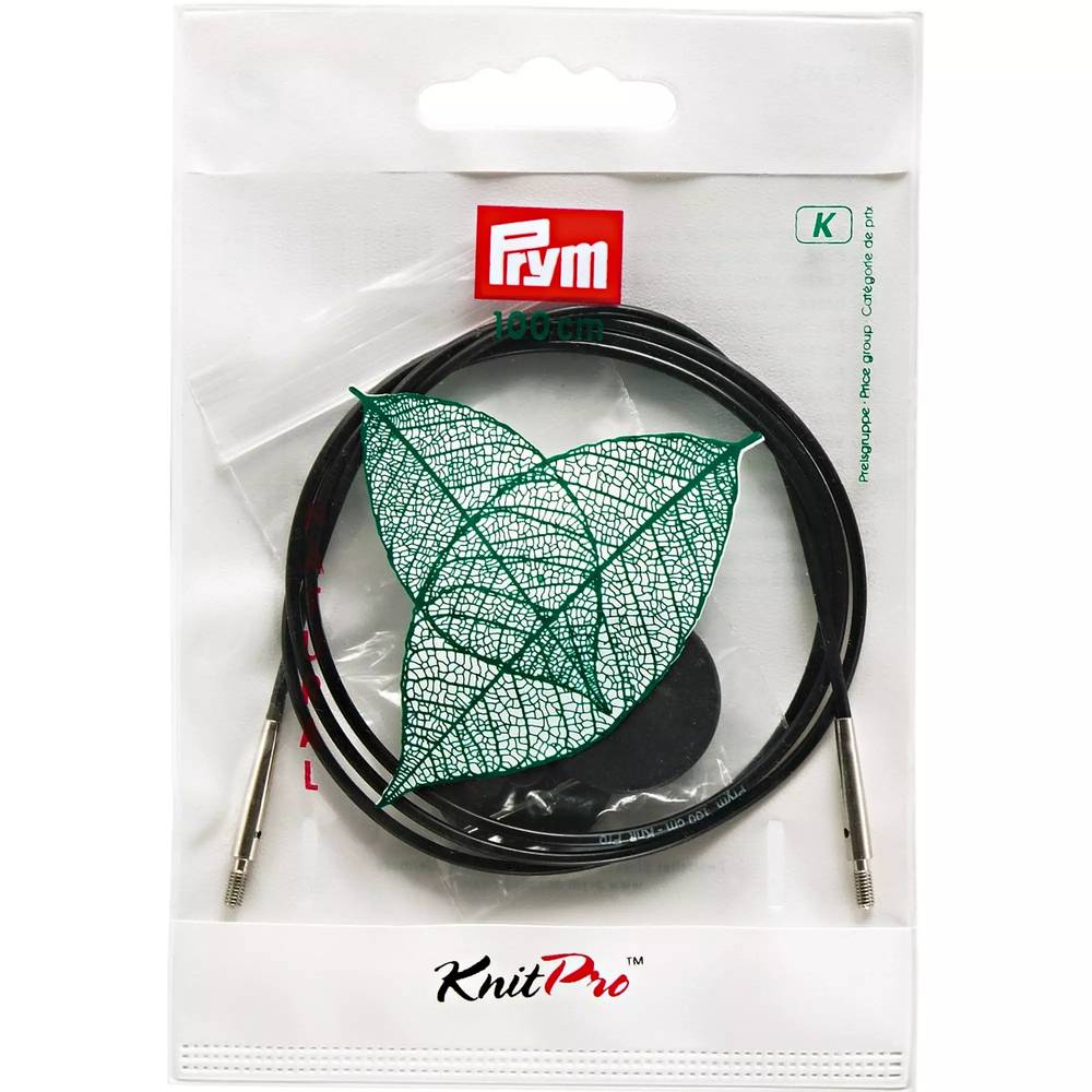 Prym "Natural" Seil für Rundstricknadelspitzen 100 cm