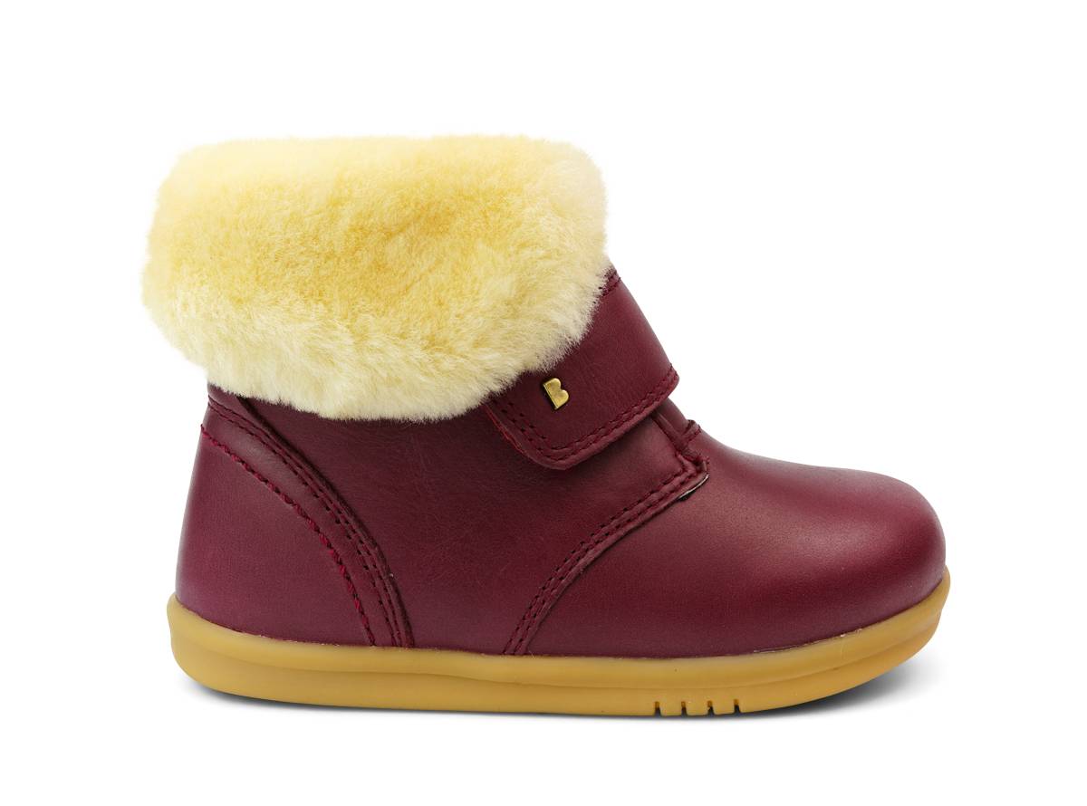 Bobux-Desert-Arctic-Boysenberry-Seite Bobux Step up Desert Arctic Boysenberry für Laufanfänger