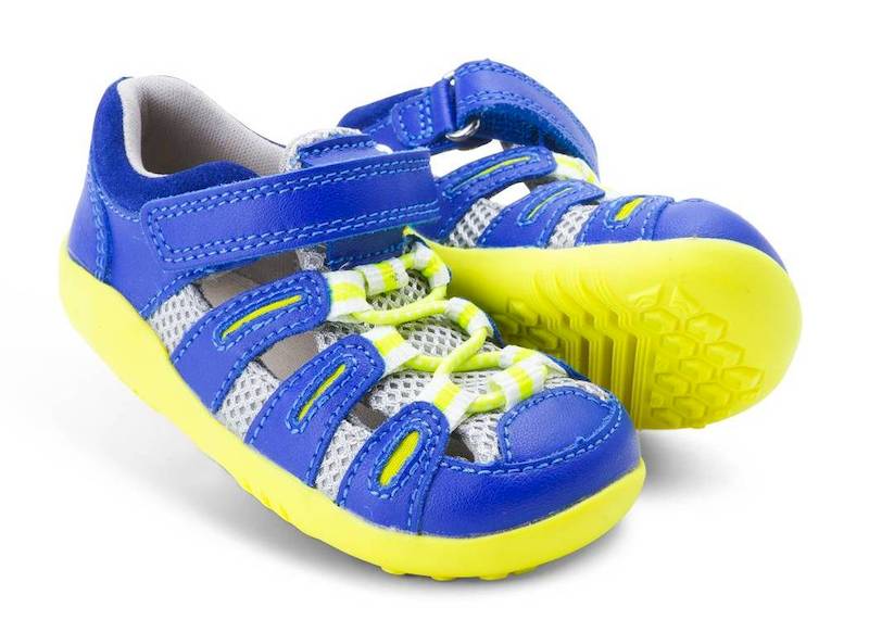 Bobux-Summit-Blueberry-Paar Bobux Step up Summit Blueberry Neon federleichte Sandalen