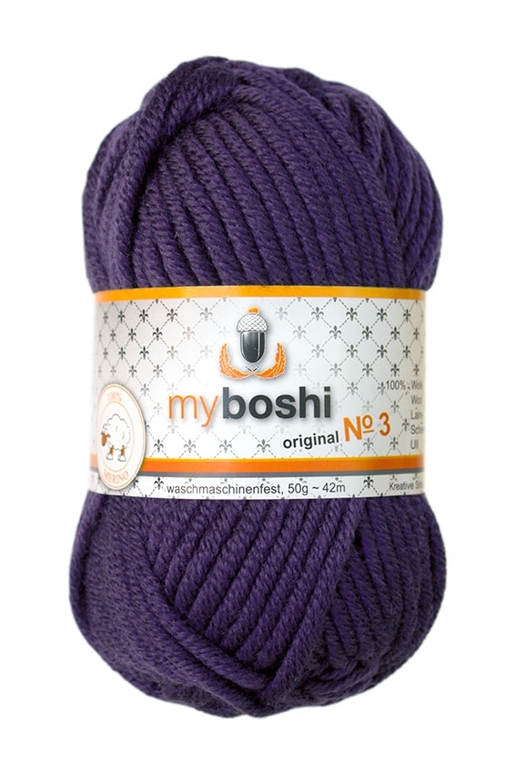 myboshi No. 3 Merino - 365 Pflaume