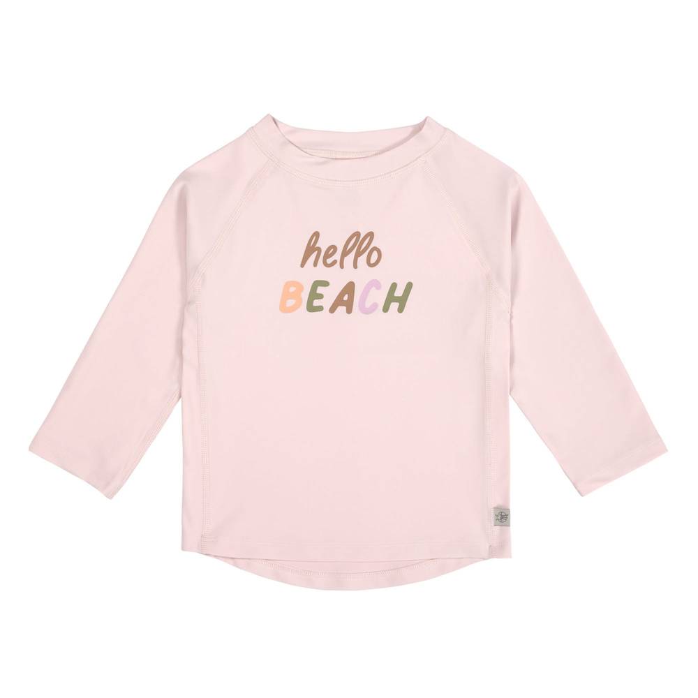 LÄSSIG UV-Shirt "Hello Beach Light Pink"