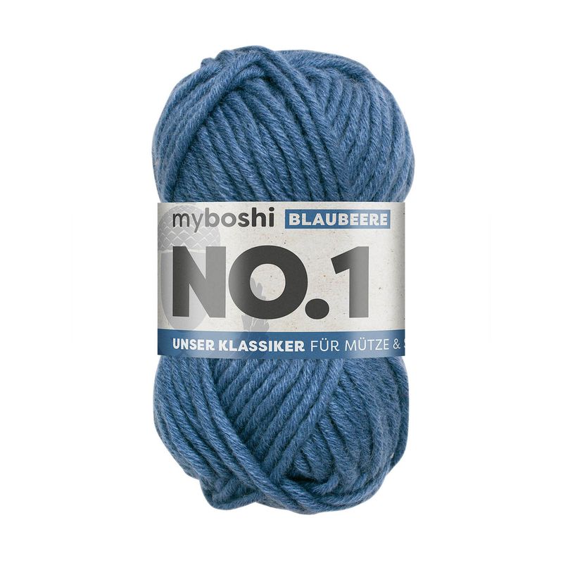 myboshi No. 1 Wolle - 157 Blaubeere