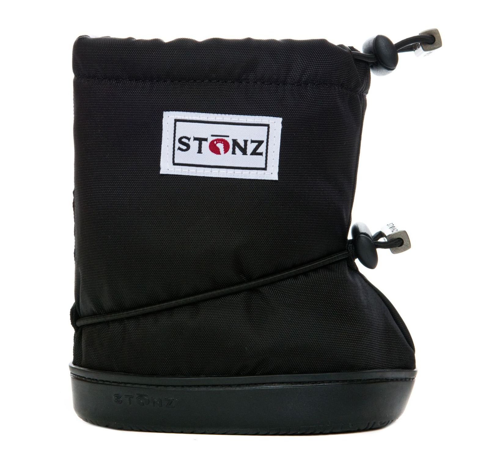 PF_Black_Logo-SideNIhrmHKyjcuU4E Stonz Toddler Booties Black - Winterstiefel Gr. XL in Schwarz