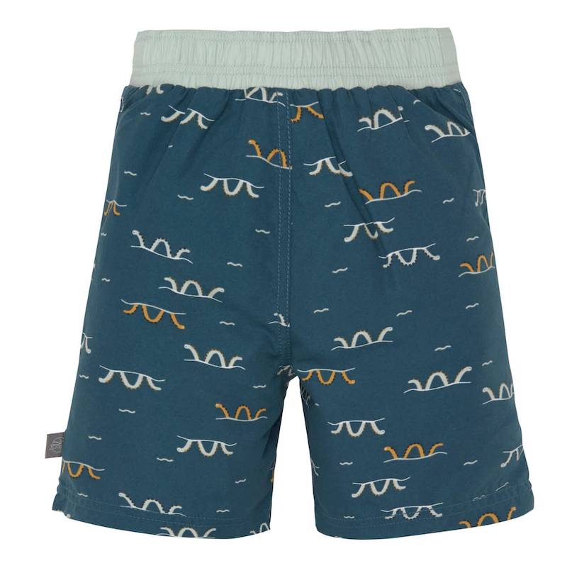 LÄSSIG Board Shorts "Sea Snake Blue" mit UV-Schutz 80