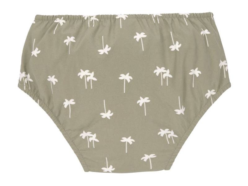 Rückseite der LÄSSIG Badehose Palms Grey