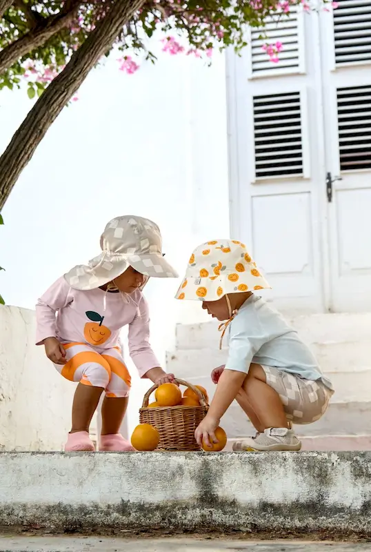 UV-Sonnenhut Orange Sea Salt