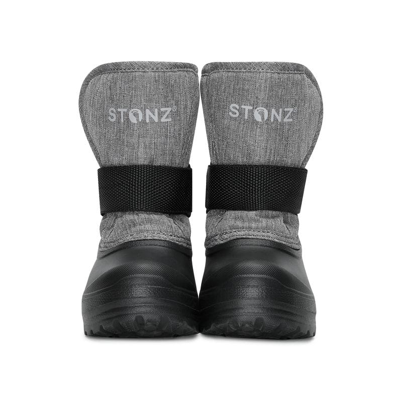 Wasserdichte, strapazierfähige Sohle und warm bis -30°C: Stonz Winterboots Trek Heather Grey Toddler