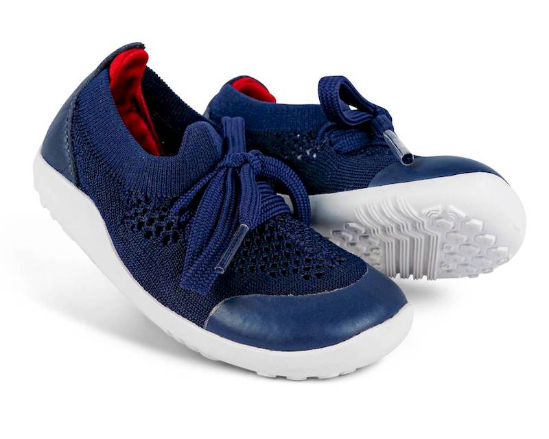 Bobux-PlayKnit-Navy-Paar Bobux Step up Play Knit Navy federleichte Lauflernschuhe