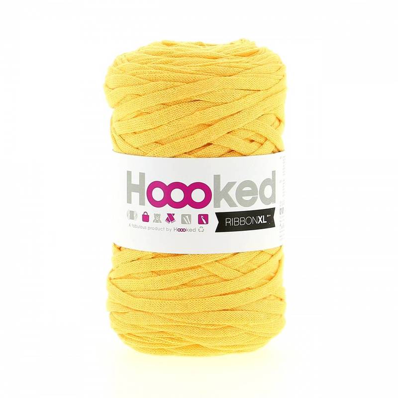 Hoooked Ribbon XL - Lemon Yellow