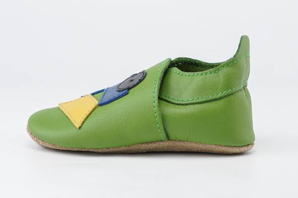 Passen sich perfekt an den Fuss an: Bobux Soft Soles Tipper Fern