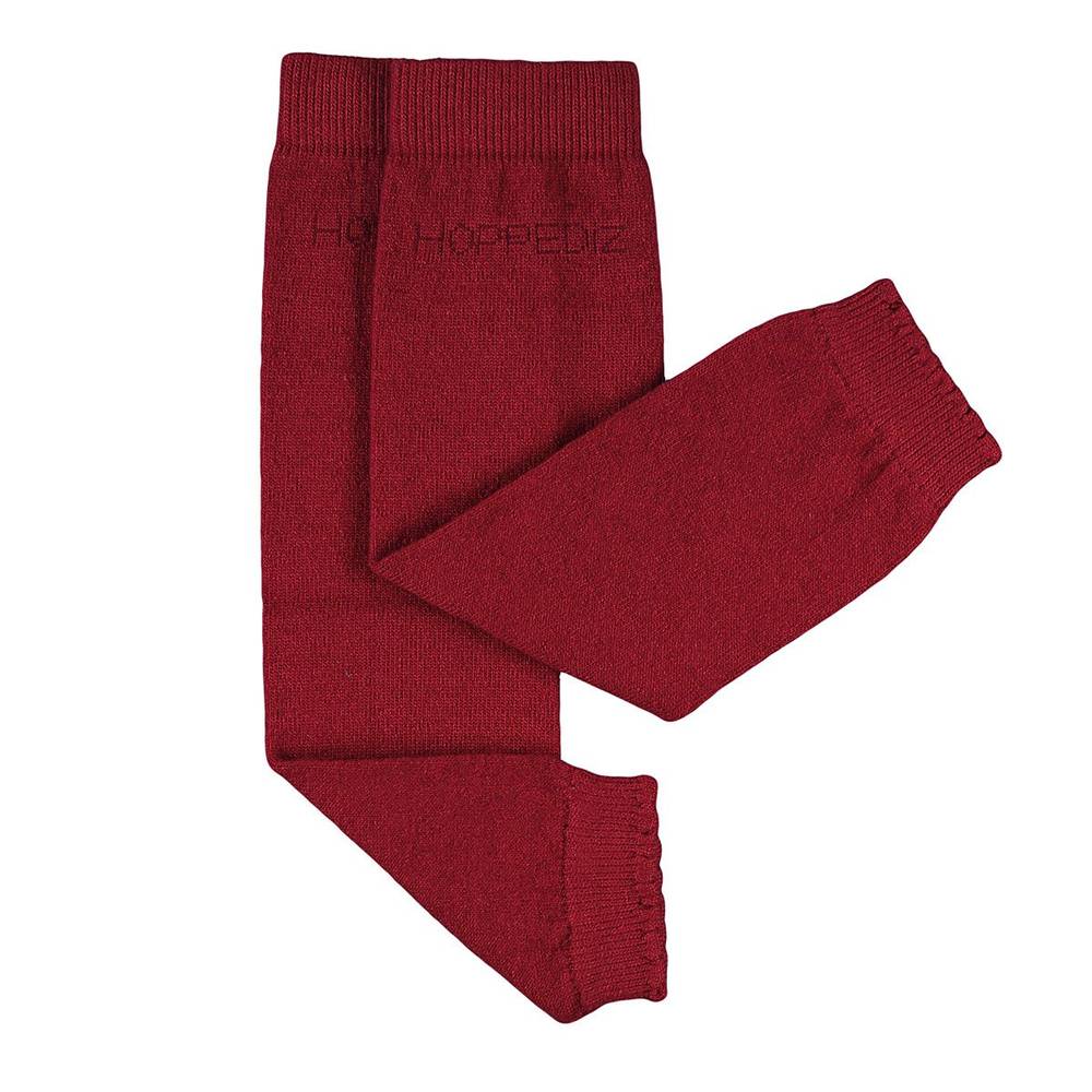 stulpen-merino-uni-rot HOPPEDIZ Stulpen aus Merino + Kaschmir in rot