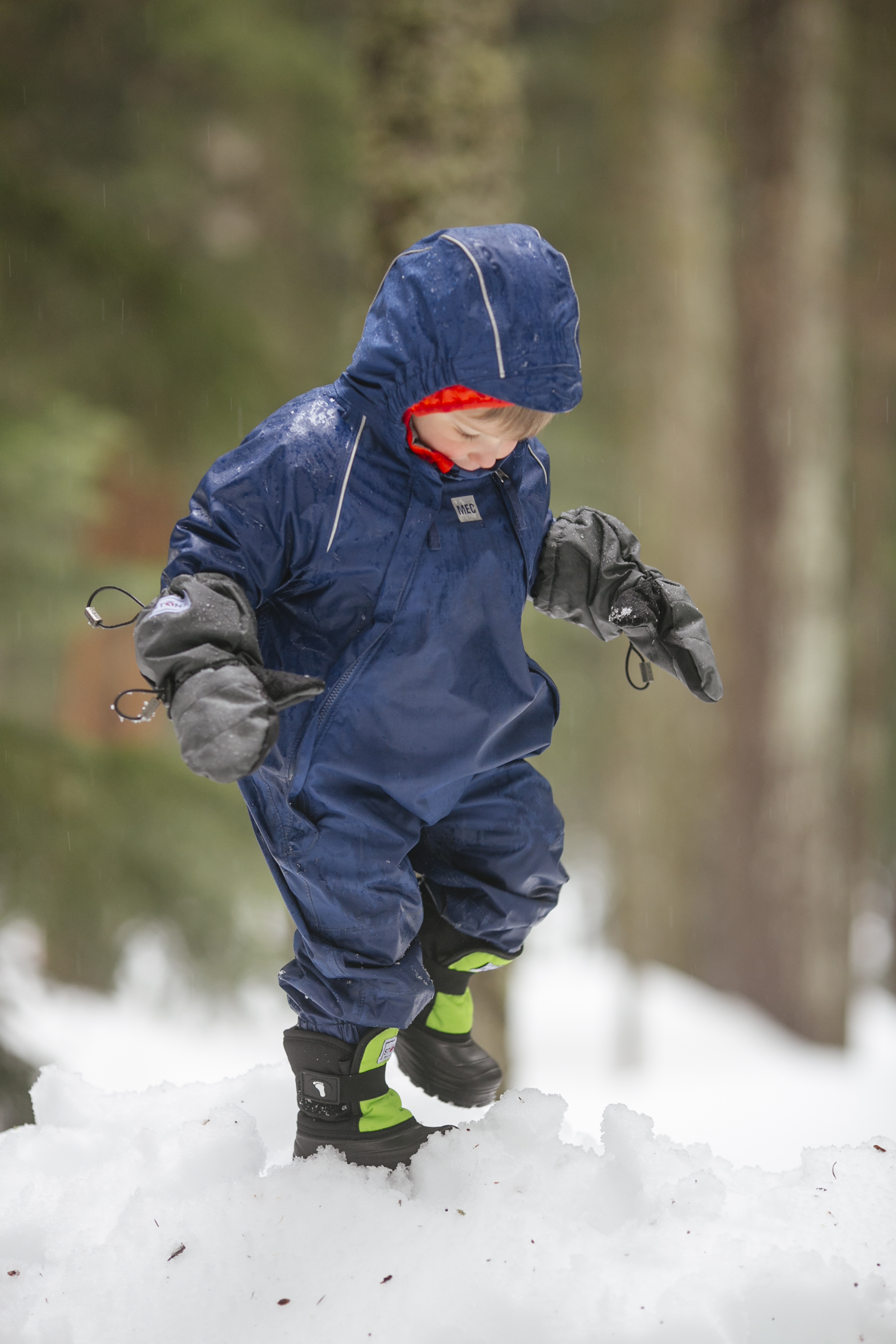 Youth Mittz 2-4 Jahre im Schnee