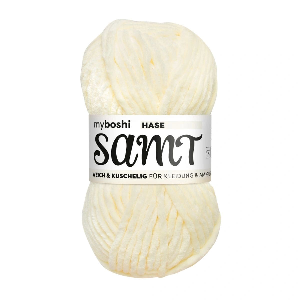 myboshi SAMT Eisbär in schneeweiss