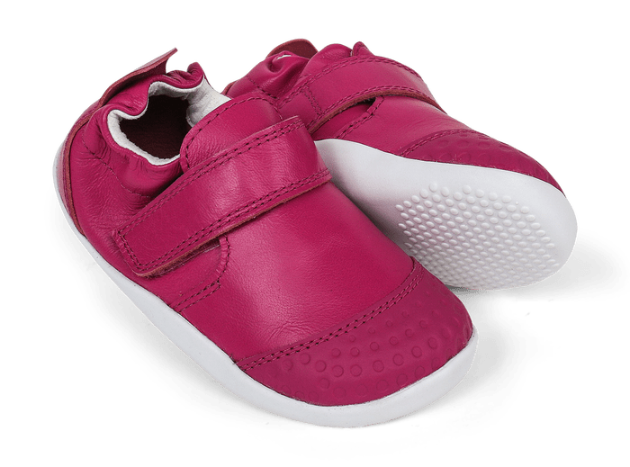 RaspberryGo_Paar Bobux Xplorer Go Raspberry federleichte Lauflernschuhe