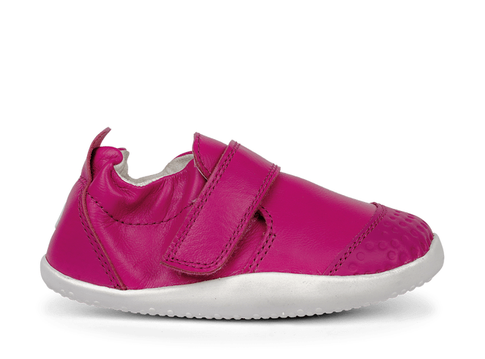 Bobux Xplorer Go Lauflernschuhe mit verstärkter Zehenkappe Raspberry