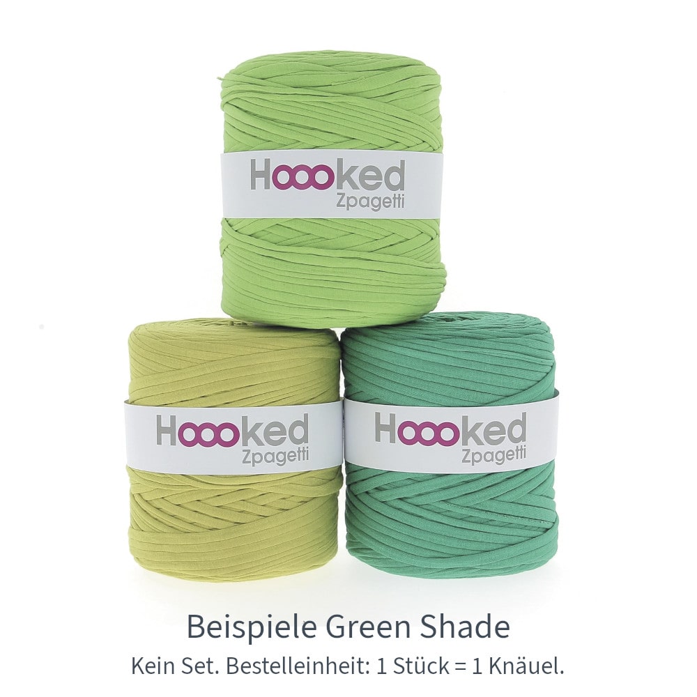Hoooked Zpagetti Green Shades