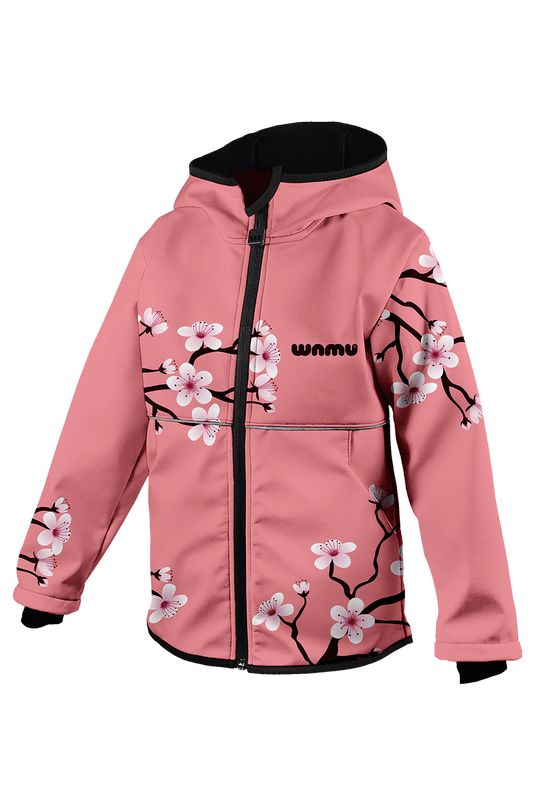 WAMU Softshelljacke Kinder Sakura Pink