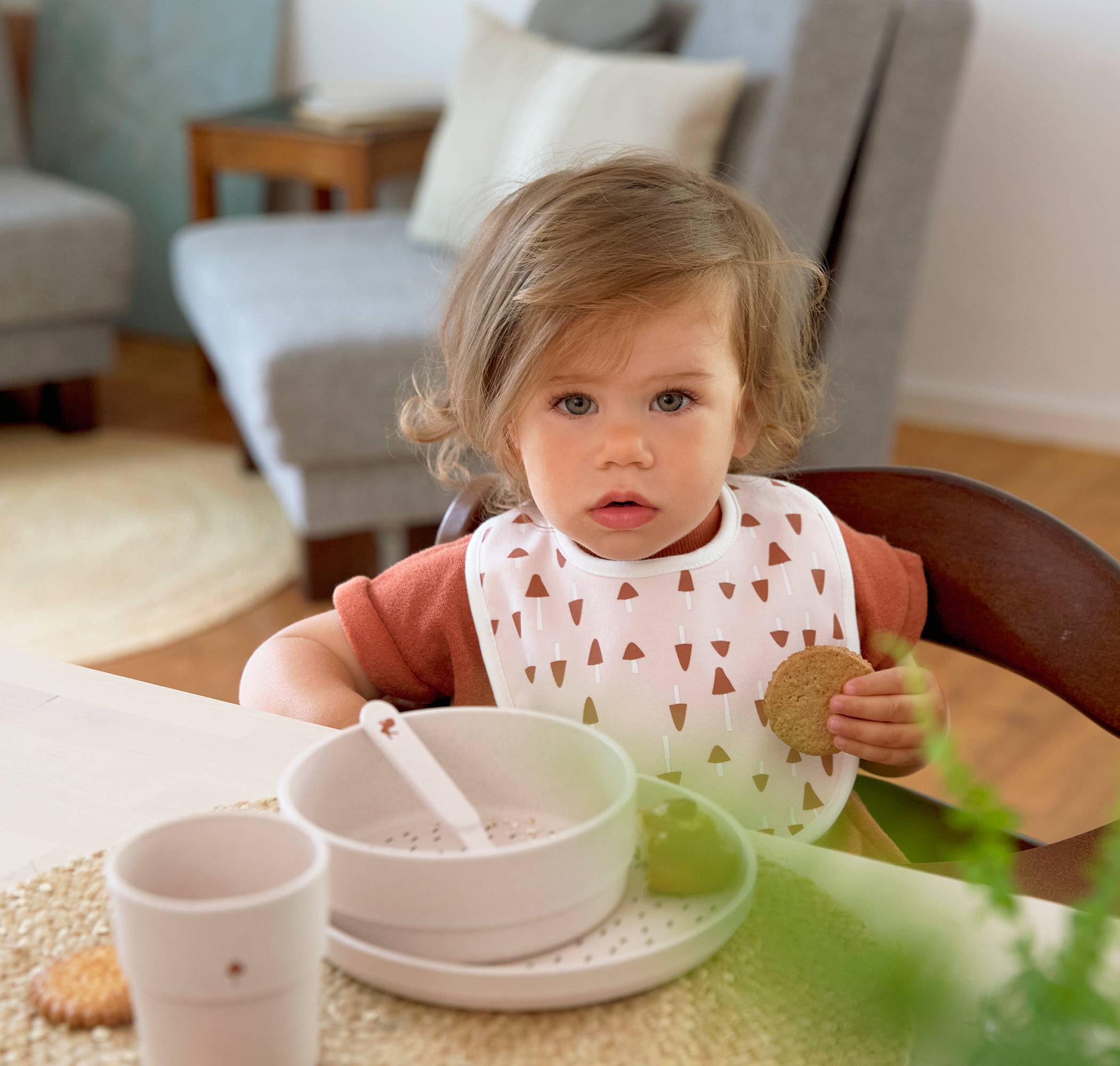 21-LASSIG-bibs-Latzchen-Rabbit-Madchen Mädchen mit LÄSSIG bibs Value Pack Rabbit