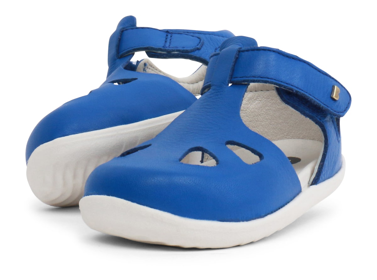 BOBUX Step Up Ledersandalen ZAP in Sapphire