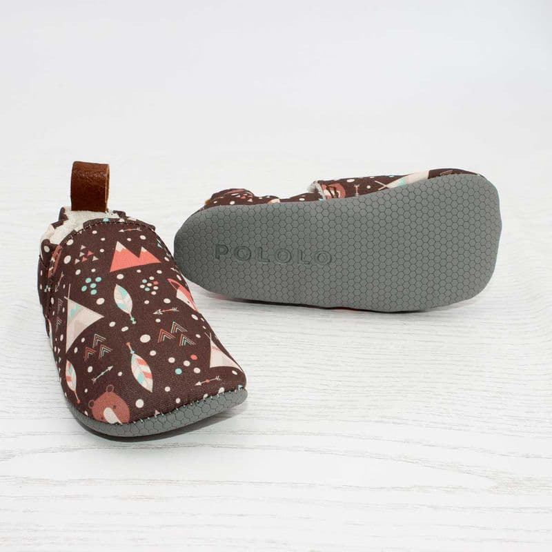 Pololo-Barfuss-Seaqual-Fuchs-Sohle POLOLO "Seaqual Fuchs" Barfussschuhe mit rutschfester Barfusssohle