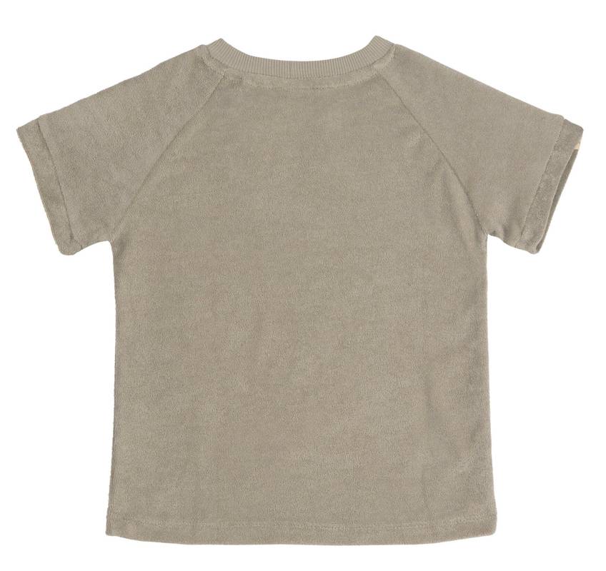 Rückseite des LÄSSIG Terry Shirt Oliv