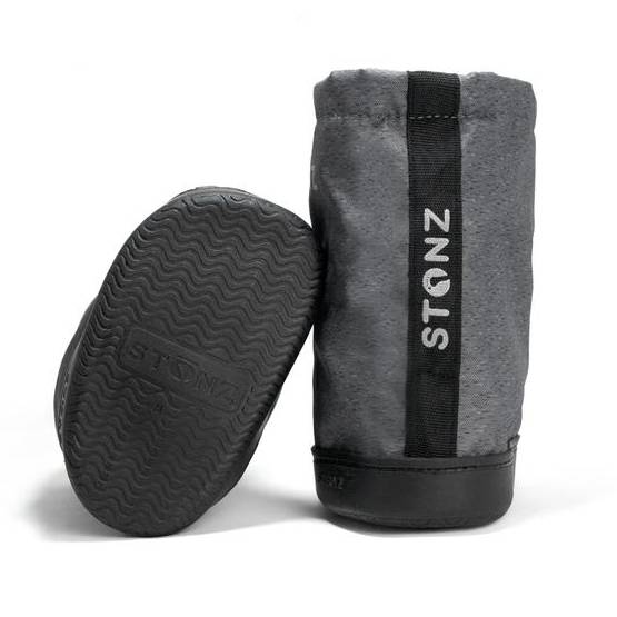 Toddler-Booties-Heather-Grey-Sohle Rutschfeste, leichte PLUSfoam-Sohle der Stonz Toddler Booties "Heather Grey"