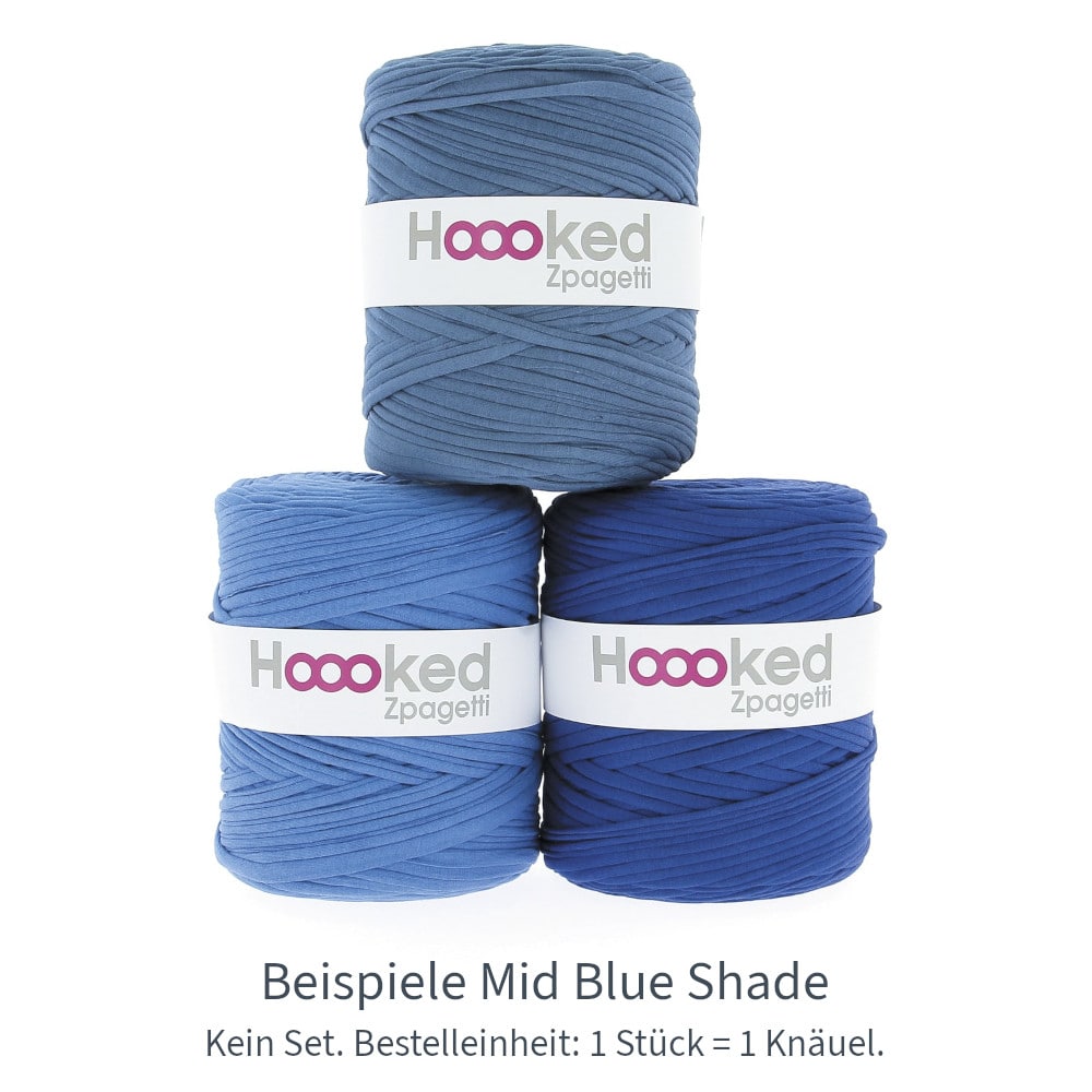 Hoooked Zpagetti Mid Blue Shades
