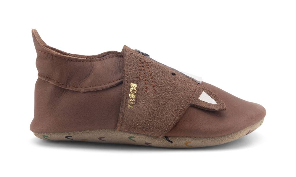 Krabbelschuhe "Foxy Toffee" von Bobux, seitlich