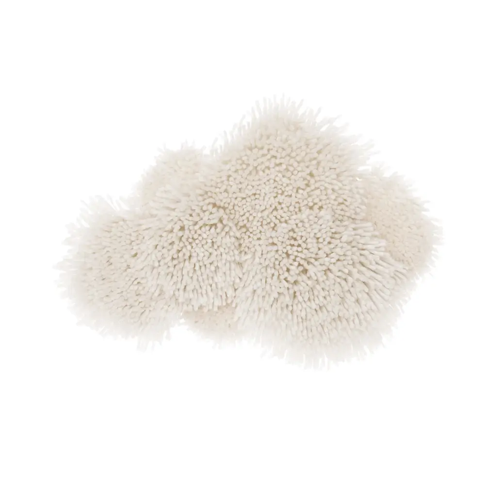 Zum Selbermachen: Wolke in Reliefoptik zum Knüpfen - lässige Handarbeit, die tollaussieht.