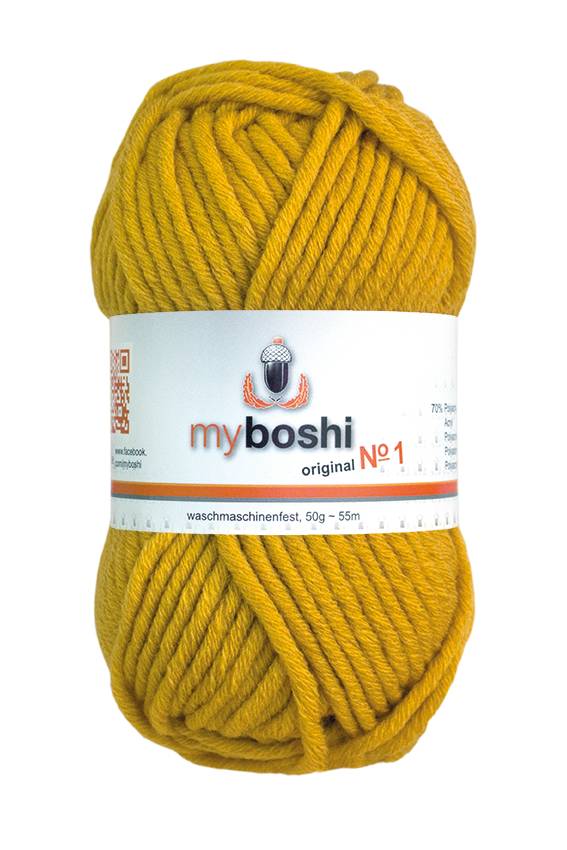 myboshi No. 1 Wolle - 112 Senf